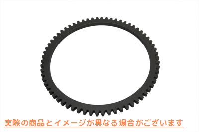 18-1135 溶接式 66 歯クラッチドラムスターターリングギア 取寄せ Vツイン Weld-On 66 Tooth Clutch Drum Starter Ring Gear (検
