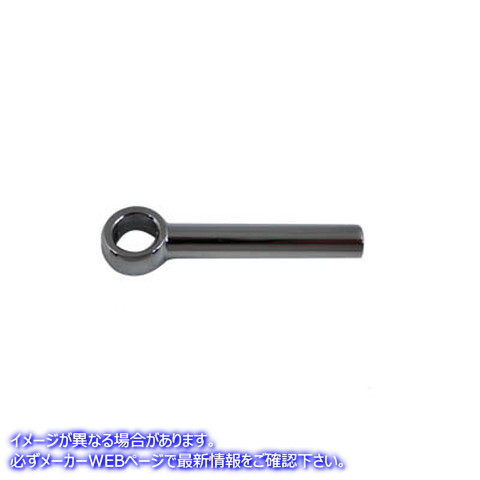 18-3617 フットクラッチプルロッドエンドクローム 取寄せ Vツイン Foot Clutch Pull Rod End Chrome (検索用／36916-36