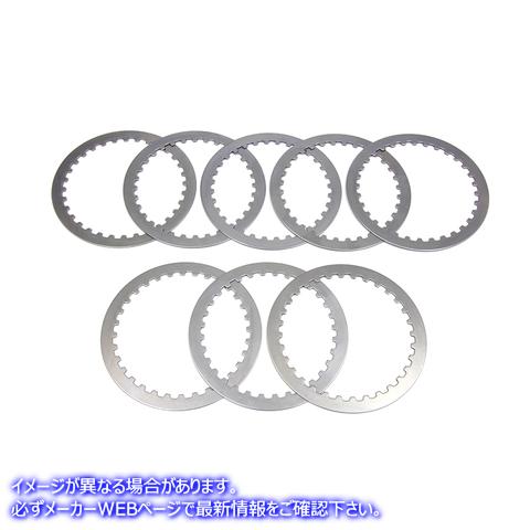 18-8337 ヨークスチールクラッチプレートセット 取寄せ Vツイン York Steel Clutch Plate Set (検索用／
