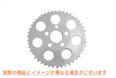 19-0048 リアスプロケット 亜鉛 46歯 取寄せ Vツイン Rear Sprocket Zinc 46 Tooth (検索用／