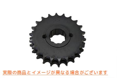 19-0050 エンジン スプロケット スプライン 22 歯 取寄せ Vツイン Engine Sprocket Splined 22 Tooth (検索用／