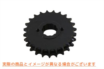 19-0051 エンジンスプロケットは23歯に斜めになります Engine Sprocket Splined 23 Tooth 取寄せ Vツイン (検索用／ York