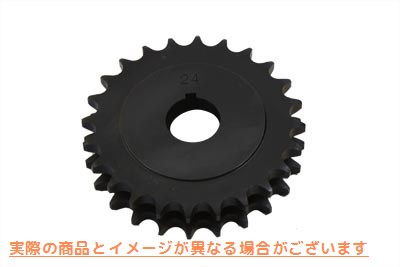 19-0056 エンジン スプロケット テーパー 24 歯 取寄せ Vツイン Engine Sprocket Tapered 24 Tooth (検索用／