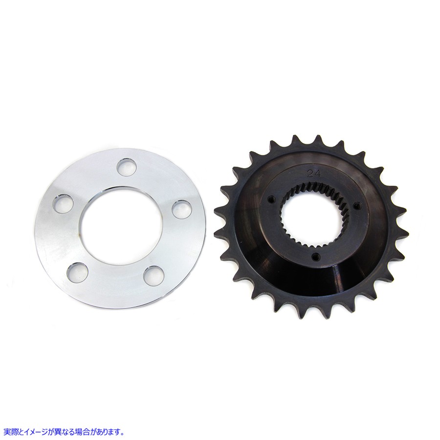 19-0122 トランスミッションスプロケット 24 歯 取寄せ Vツイン Transmission Sprocket 24 Tooth (検索用／