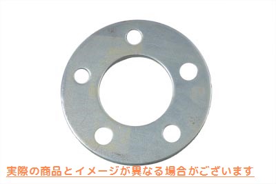 19-0128 プーリー ブレーキ ディスク スペーサー スチール 厚さ 3/16 インチ 取寄せ Vツイン Pulley Brake Disc Spacer Steel 3/