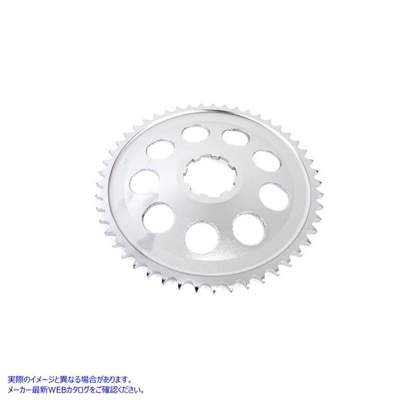 19-0172 49 歯スプライン リア スプロケット 取寄せ Vツイン 49 Tooth Splined Rear Sprocket (検索用／