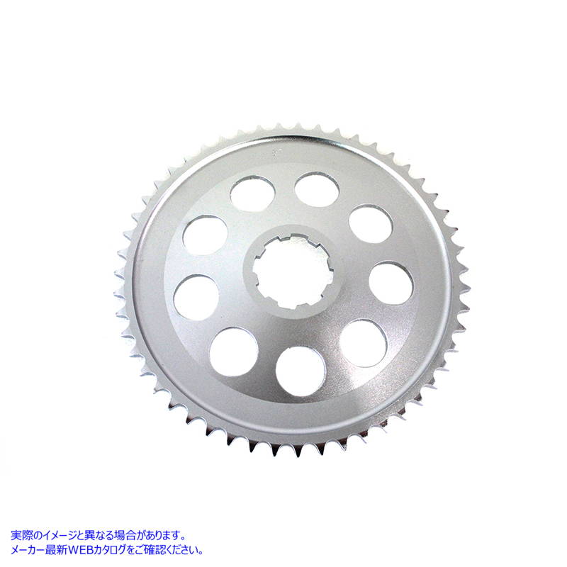 19-0173 51 歯スプライン リア スプロケット 取寄せ Vツイン 51 Tooth Splined Rear Sprocket (検索用／