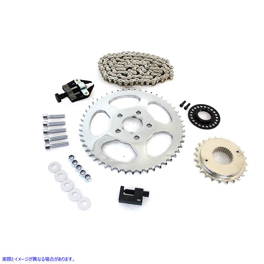 19-0180 ヨーク ソフテイル リア チェーン ドライブ キット 取寄せ Vツイン York Softail Rear Chain Drive Kit (検索用／