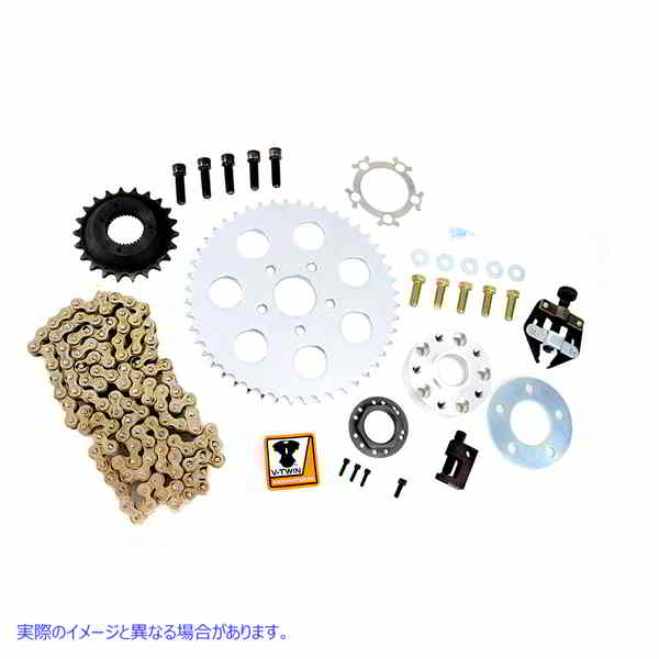 19-0195 ヨーク FXR リアチェーンドライブキット 取寄せ Vツイン York FXR Rear Chain Drive Kit (検索用／
