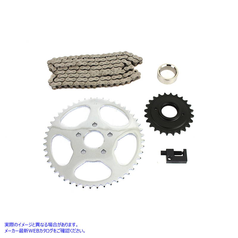 19-0277 ヨーク FLT リアチェーンドライブキット 取寄せ Vツイン York FLT Rear Chain Drive Kit (検索用／