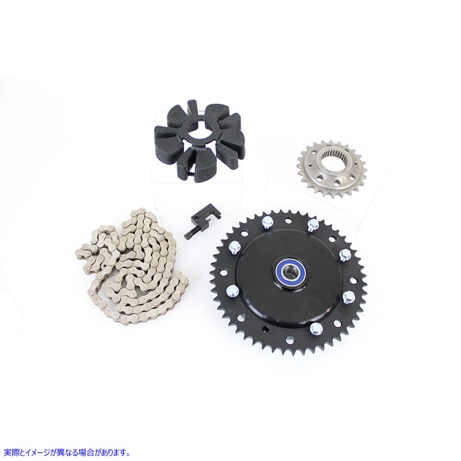 19-0279 ヨーク FLT リアチェーンドライブキット 取寄せ Vツイン York FLT Rear Chain Drive Kit (検索用／