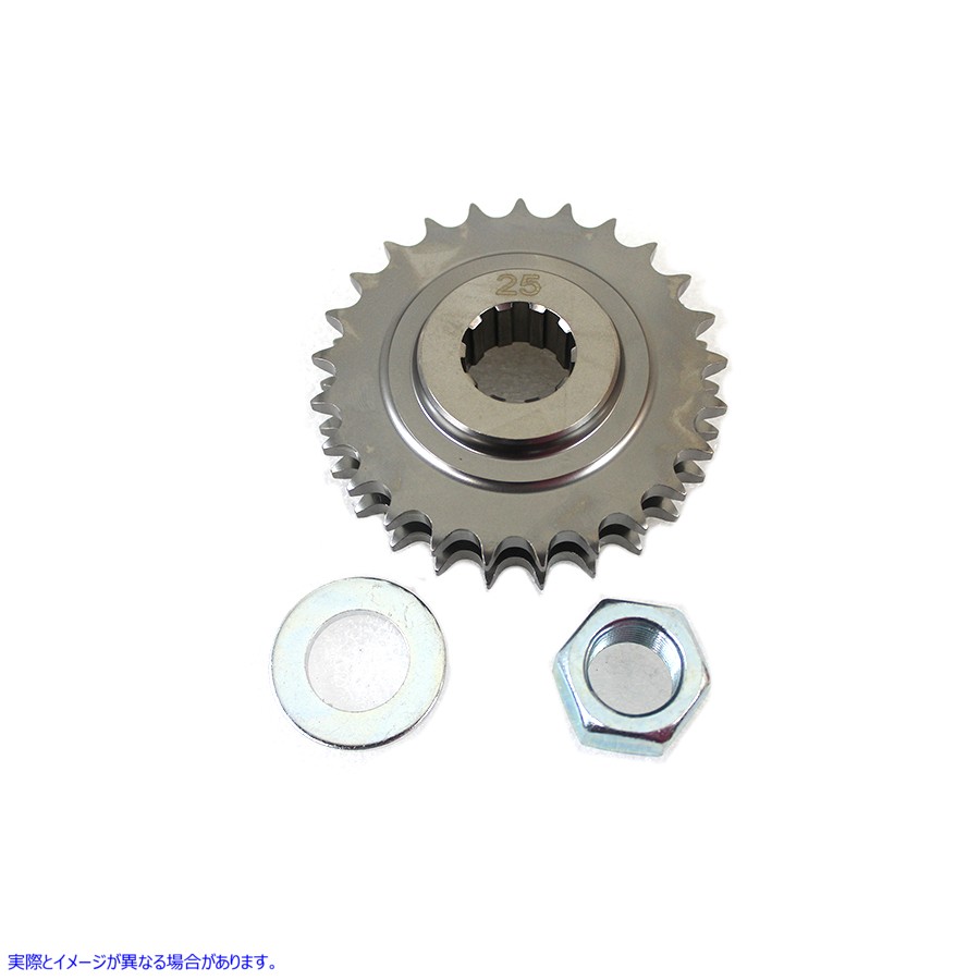 19-0294 エンジンスプロケット 25 歯 取寄せ Vツイン Engine Sprocket 25 Tooth (検索用／