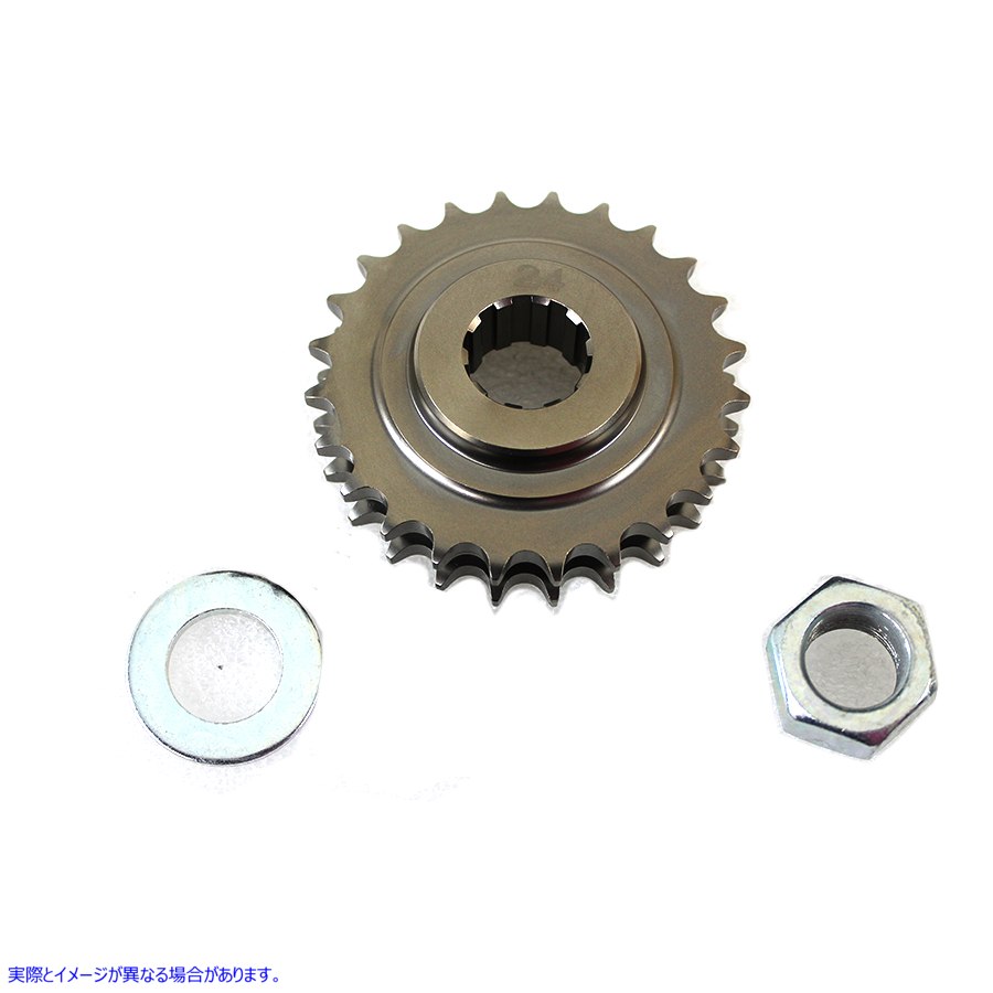 19-0295 エンジンスプロケット 24 歯 取寄せ Vツイン Engine Sprocket 24 Tooth (検索用／