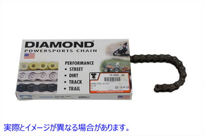 19-0326 標準 .530 120 リンク チェーン 取寄せ Vツイン Standard .530 120 Link Chain (検索用／ Diamond Chain DMD5301R120NZE