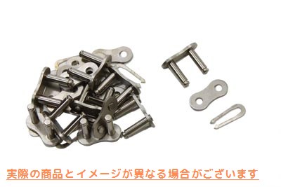 19-0351 マスター チェーン リンク セルフ ルブ ニッケル 取寄せ Vツイン Master Chain Links Self Lube Nickel (検索用／ Diamo