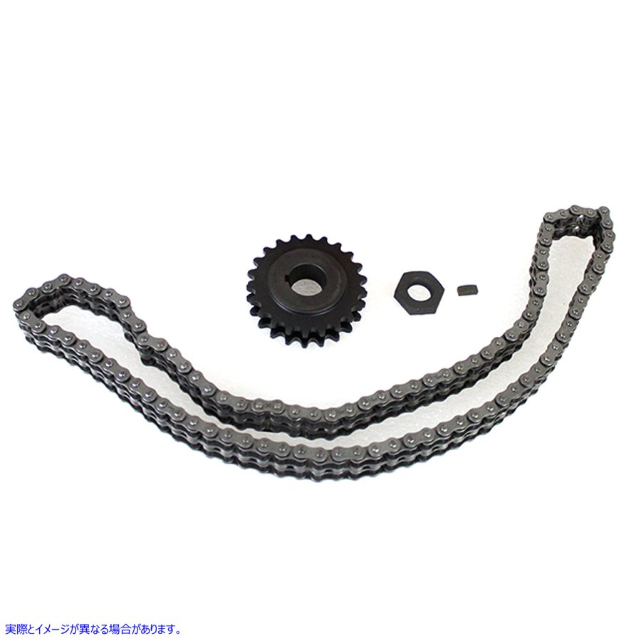 19-0359 45 インチ G スプロケットとチェーンキット 22 歯 取寄せ Vツイン 45 inch G Sprocket and Chain Kit 22 Tooth (検索用