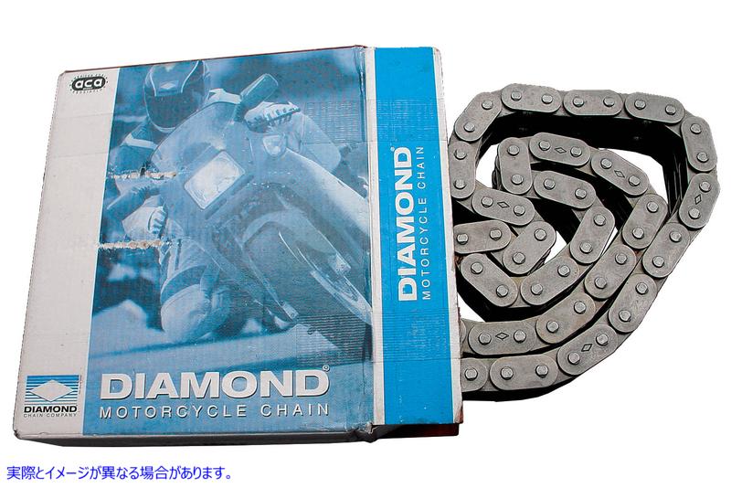 19-0360 82 リンクプライマリチェーン 取寄せ Vツイン 82 Link Primary Chain (検索用／40007-36A Diamond Chain DMD4282RV82NRI