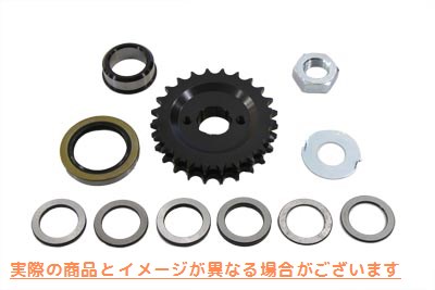 19-0424 エンジンスプロケット変換キット 24 歯 取寄せ Vツイン Engine Sprocket Conversion Kit 24 Tooth (検索用／