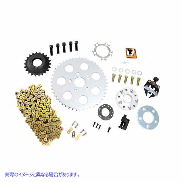 19-0483 ヨーク FXR リアチェーンドライブキット 取寄せ Vツイン York FXR Rear Chain Drive Kit (検索用／