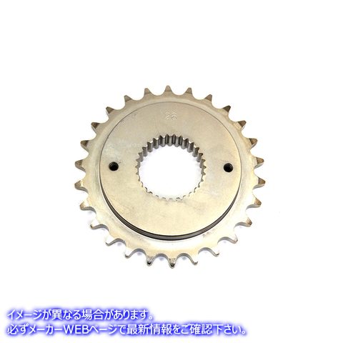 19-0605 トランスミッションスプロケット 26 歯 取寄せ Vツイン Transmission Sprocket 26 Tooth (検索用／