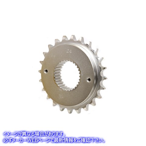 19-0607 トランスミッションスプロケット 24 歯 取寄せ Vツイン Transmission Sprocket 24 Tooth (検索用／