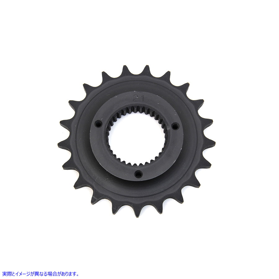 19-0614 トランスミッションスプロケット 21 歯 取寄せ Vツイン Transmission Sprocket 21 Tooth (検索用／