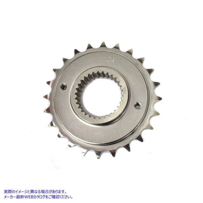 19-0633 M8 トランスミッションスプロケット 24 歯 取寄せ Vツイン M8 Transmission Sprocket 24 Tooth (検索用／