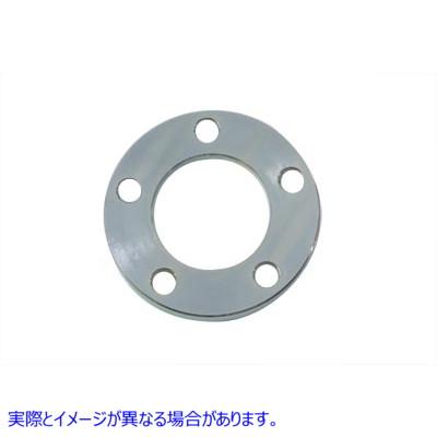 20-0148 リアプーリーブレーキディスクスペーサースチール厚さ1/2インチ 取寄せ Vツイン Rear Pulley Brake Disc Spacer Steel 1
