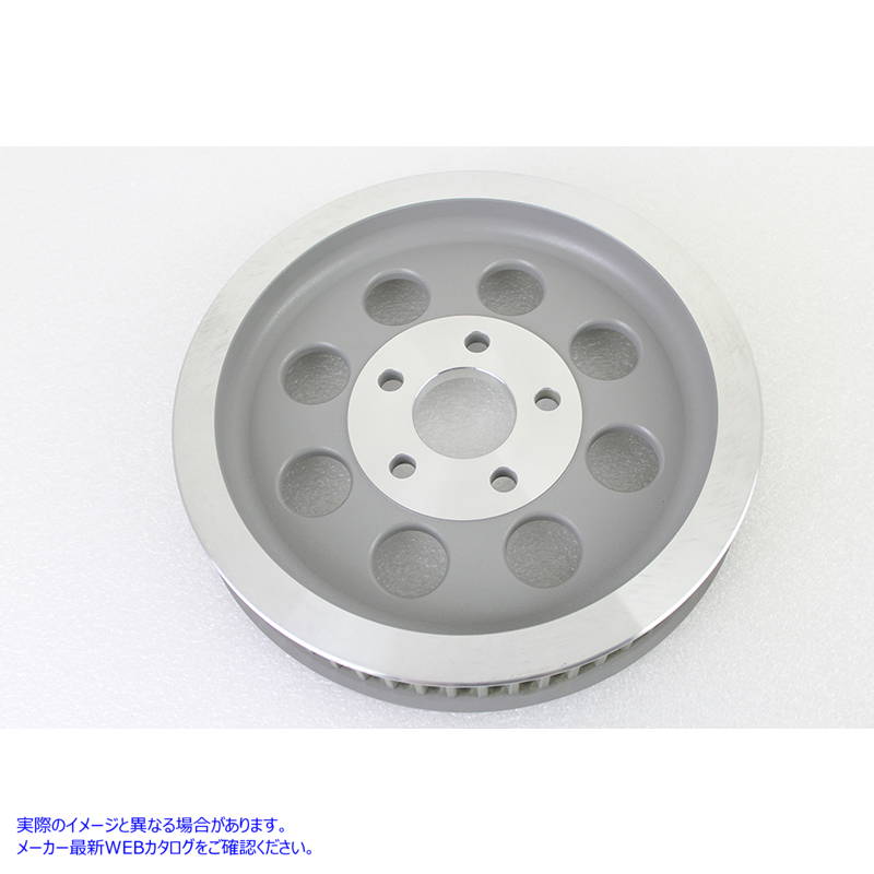 20-0155 シルバー リア ベルト プーリー 61 歯 取寄せ Vツイン Silver Rear Belt Pulley 61 Tooth (検索用／