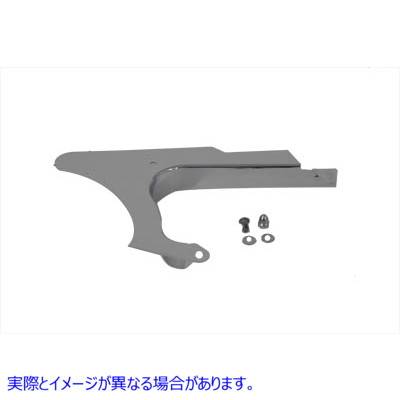 20-0240 クロームリアベルトガードロア 取寄せ Vツイン Chrome Rear Belt Guard Lower (検索用／60316-00A