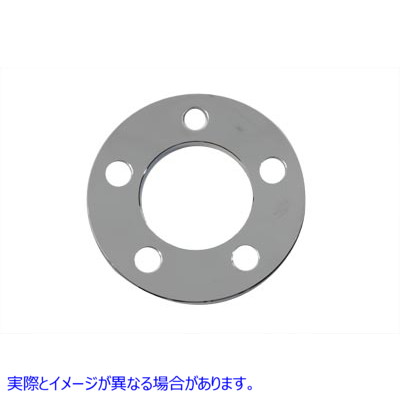 20-0344 リアプーリーブレーキディスクスペーサースチール厚さ1/4インチ 取寄せ Vツイン Rear Pulley Brake Disc Spacer Steel 1