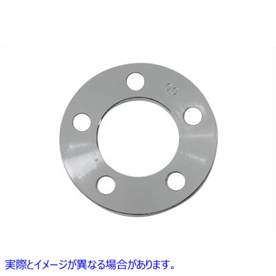 20-0345 リアプーリーブレーキディスクスペーサースチール厚さ 3/10 インチ 取寄せ Vツイン Rear Pulley Brake Disc Spacer Stee