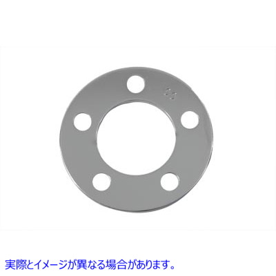 20-0347 リアプーリーブレーキディスクスペーサースチール厚さ1/8インチ 取寄せ Vツイン Rear Pulley Brake Disc Spacer Steel 1