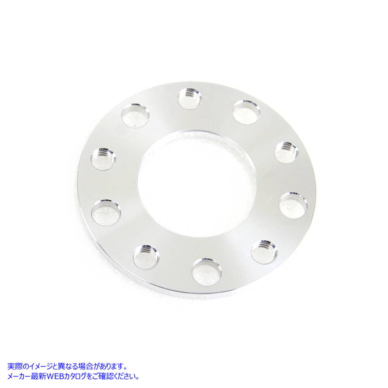 20-0349 プーリー ブレーキ ディスク スペーサー 合金 厚さ 1/4 インチ 取寄せ Vツイン Pulley Brake Disc Spacer Alloy 1/4 inc