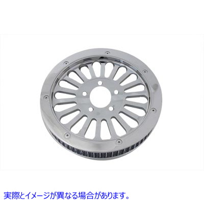 20-0671 リアドライブプーリー 65 歯 クローム 取寄せ Vツイン Rear Drive Pulley 65 Tooth Chrome (検索用／
