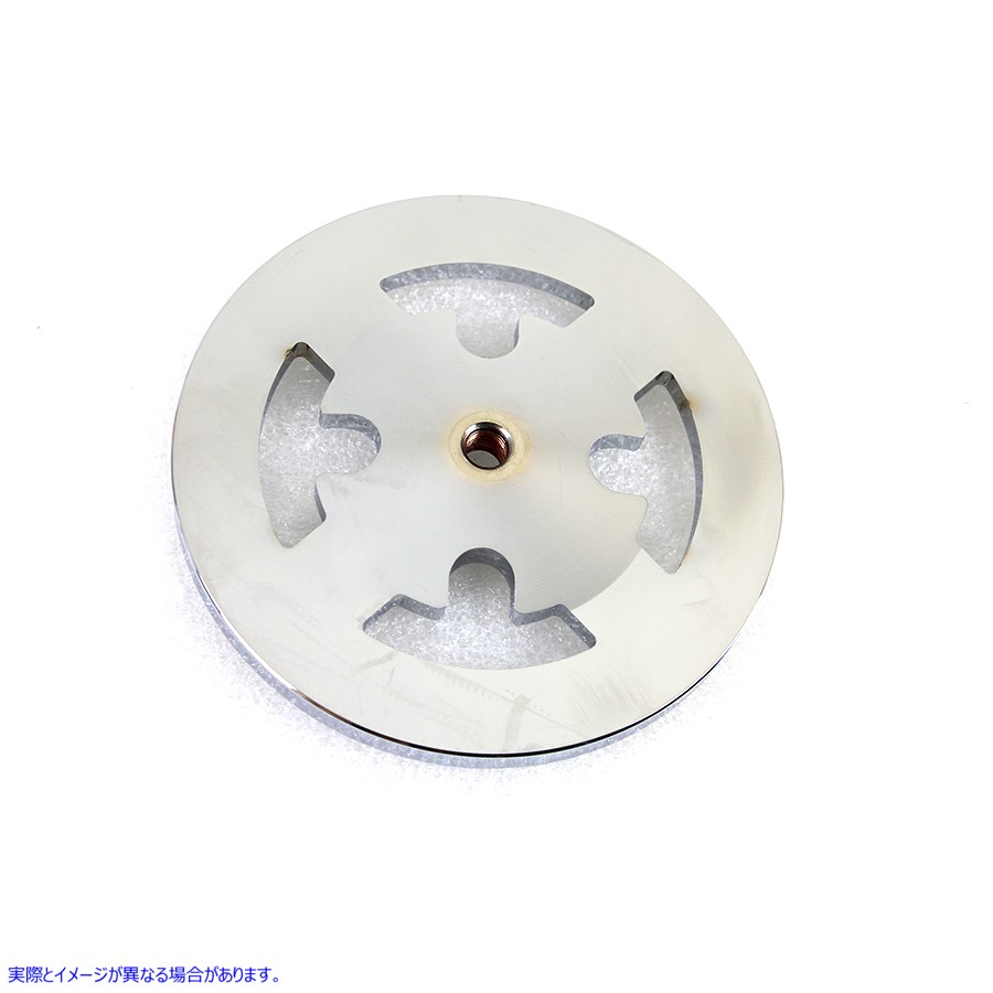 20-0876 インナークラッチプレッシャープレートクローム 取寄せ Vツイン Inner Clutch Pressure Plate Chrome (検索用／