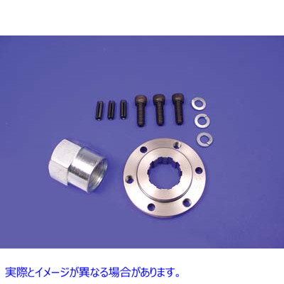20-0940 BDL ベルト ドライブ プーリー 1-1/2 インチ インサートおよびナット 取寄せ Vツイン BDL Belt Drive Pulley 1-1/2 inch
