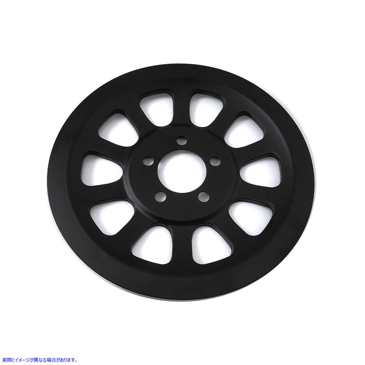 20-2026 アウタープーリーカバー 70歯 ブラック 取寄せ Vツイン Outer Pulley Cover 70 Tooth Black (検索用／