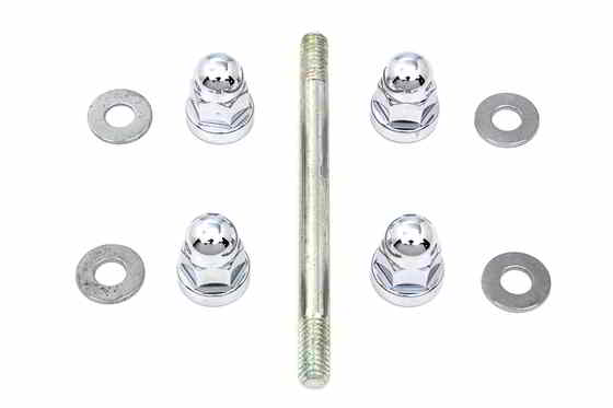 2076-10 ガソリンタンクマウントキット クローム 取寄せ Vツイン Gas Tank Mount Kit Chrome (検索用／ Colony