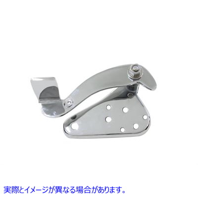 21-0102 クローム ジョッキー クラッチ ペダルとプレート 取寄せ Vツイン Chrome Jockey Clutch Pedal and Plate (検索用／