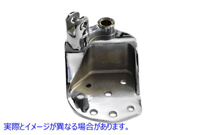 21-0105 クロームシフターマウントブラケット 取寄せ Vツイン Chrome Shifter Mount Bracket (検索用／33683-90A