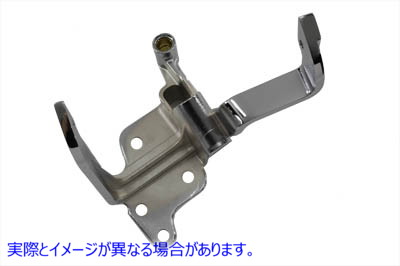 21-0122 FLST シフターブラケット クローム 取寄せ Vツイン FLST Shifter Bracket Chrome (検索用／33630-00