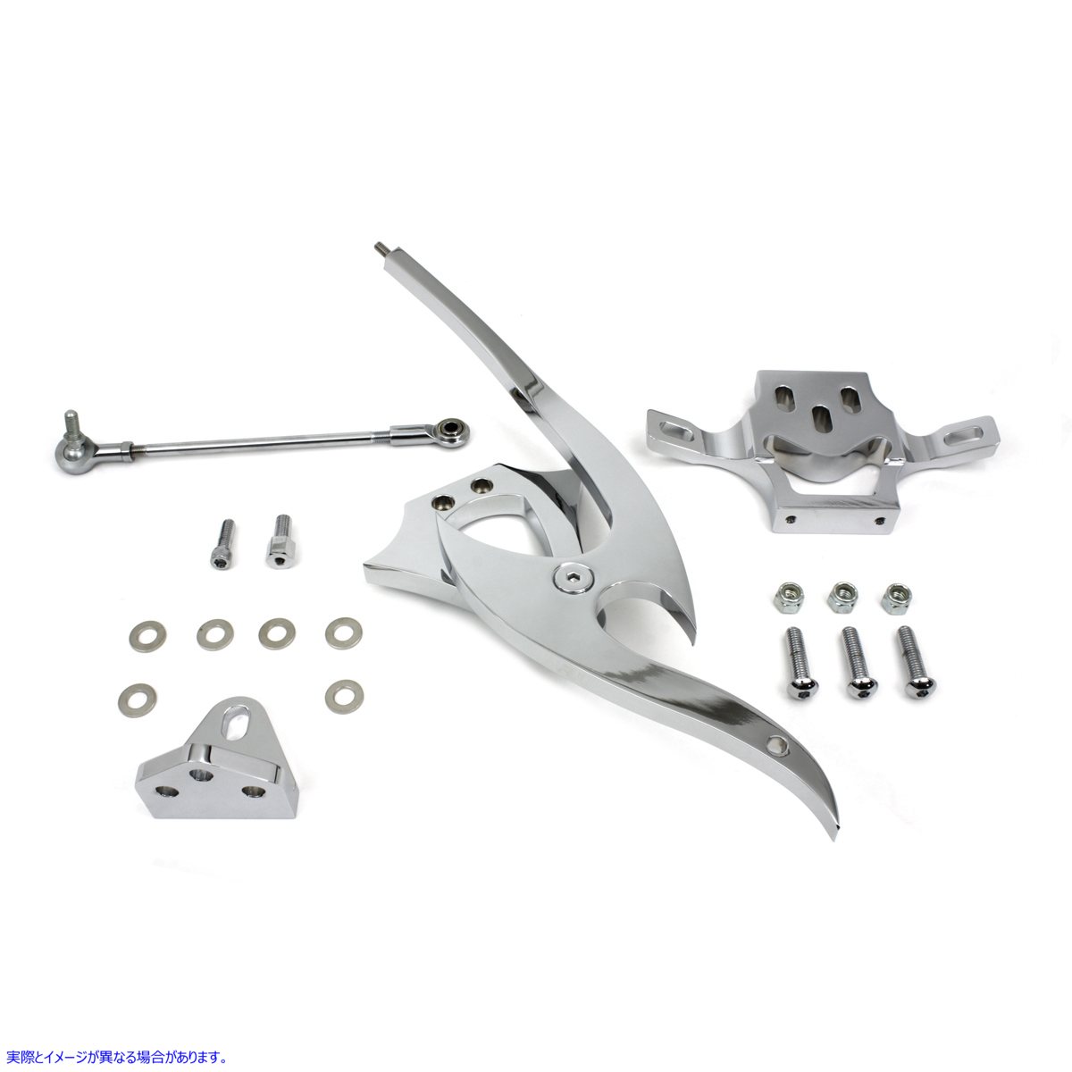 21-0180 クロームビレットジョッキーシフターキット 取寄せ Vツイン Chrome Billet Jockey Shifter Kit (検索用／