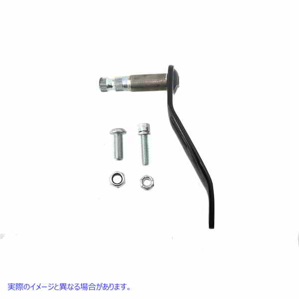 21-0191 純正シフターロッドレバー グロスブラック 取寄せ Vツイン OE Shifter Rod Lever Gloss Black (検索用／33600318