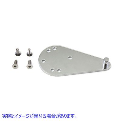 21-0195 シフターアーム クローム 取寄せ Vツイン Shifter Arm Chrome (検索用／34447-74