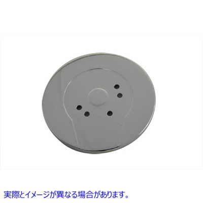 21-0200 シフタードラムカバー クローム 取寄せ Vツイン Shifter Drum Cover Chrome (検索用／34555-52