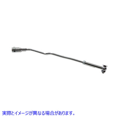 21-0207 シフターロッドキット クローム 取寄せ Vツイン Shifter Rod Kit Chrome (検索用／33851-52
