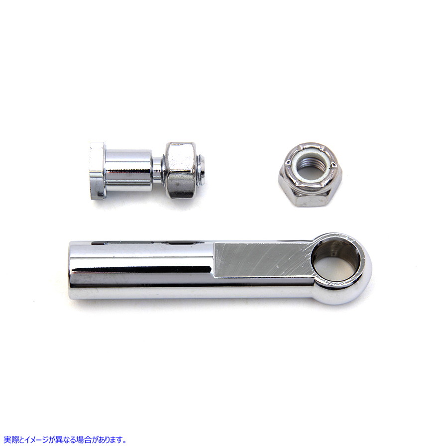 21-0238 シフター ロッドエンドキット クローム 取寄せ Vツイン Shifter Rod End Kit Chrome (検索用／
