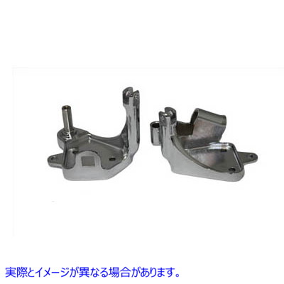 21-0250 【廃番】 フォワードコントロールブラケットクローム 取寄せ Vツイン Forward Control Bracket Chrome (検索用／33920-0