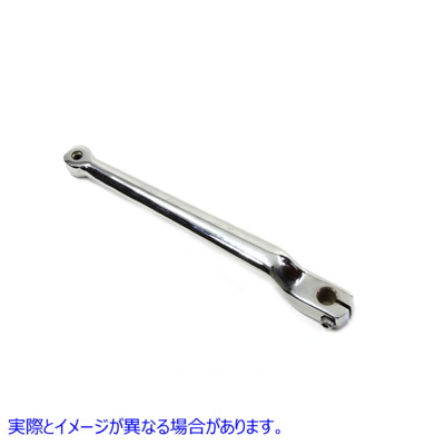 21-0256 拡張シフターレバー クローム 取寄せ Vツイン Extended Shifter Lever Chrome (検索用／